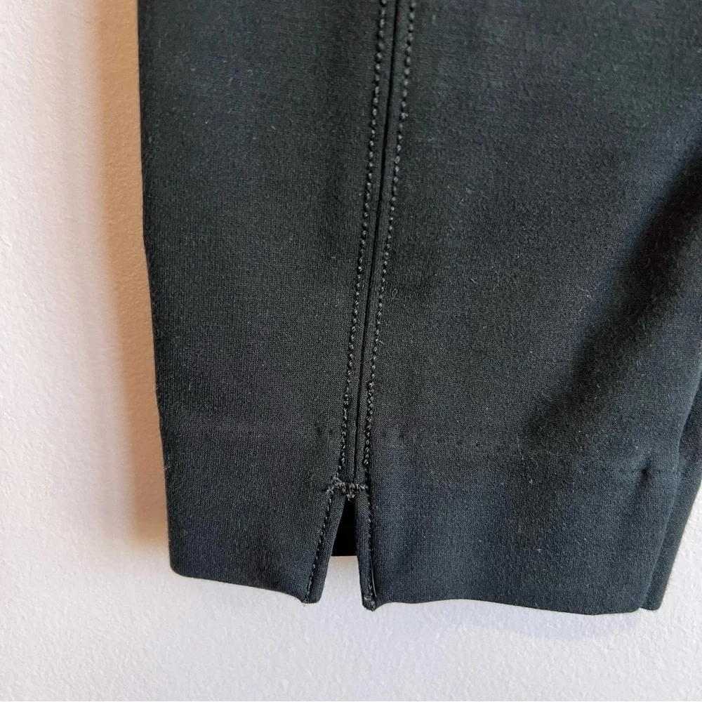 Spanx The Perfect Pant Ankle Slant Pocket Backseam Skinny Black size XS